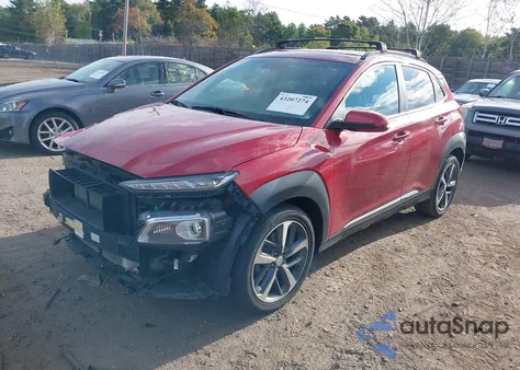 2018 Hyundai Kona Limited из США, поврежденный, VIN KM8K3CA55JU066657